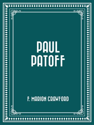 cover image of Paul Patoff